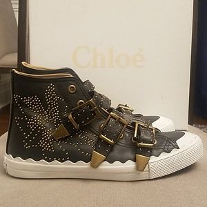 Chloe Black Kyle Sneakers